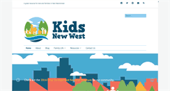 Desktop Screenshot of kidsnewwest.ca